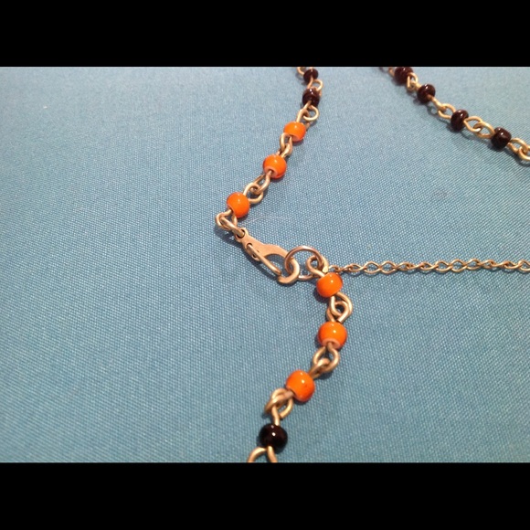 Buddha multi colored brass necklace - Picture 8 of 16